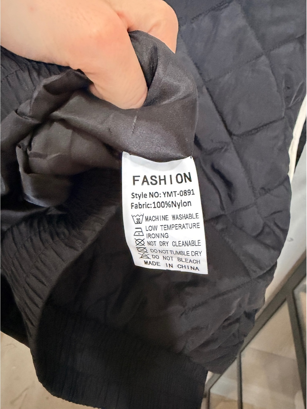 Quilted Bomber Jacket - Picture 5 of 5